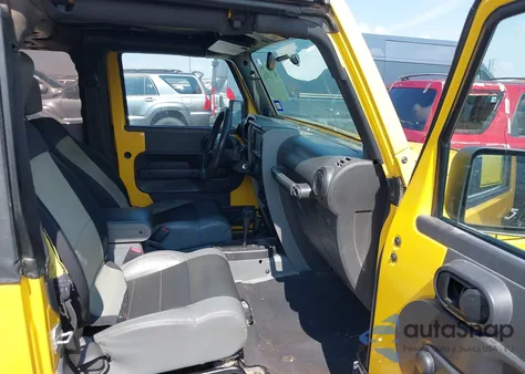 2007 Jeep Wrangler X from USA, damaged, VIN 1J4FA24137L218457